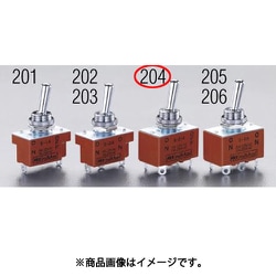 EA940DH-204 [125V/15A（12mm） 2極単投/トグルスイッチ]