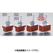 EA940DH-206 [125V/20A（12mm） 2極双投/トグルスイッチ]