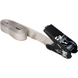 EA982BB-10A [180kg/25mm×4.0m ベルト荷締機（ラチェット式/灰）]