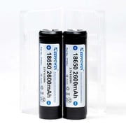 KP18650 2600mAh リチウムイオン電池 2本 P1826J