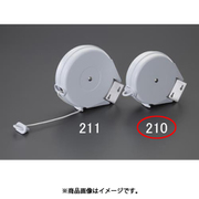 φ4mm×6.1m 物干しロープ(収納式) EA951FB-210