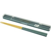 Sabuチルタイム 抗菌スリム箸＆ケース20 グリーン PCA301520