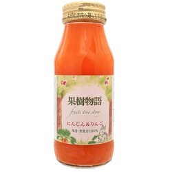 果樹物語 にんじん・りんご 180ml