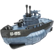 DYS デフォルメプラモデル ミリタリー U-05型サブマリン ブルー [プラモデル]