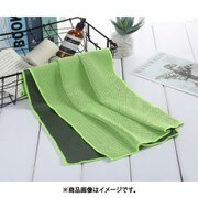 スーパークールタオル 約40×80cm ライトグリーン