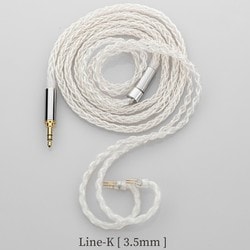 Line-K リケーブル 3.5mmステレオミニ 2Pin（0.78mm） 1.2m MD500685