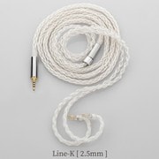 Line-K リケーブル 2.5mmバランス 2Pin(0.78mm) 1.2m MD500715