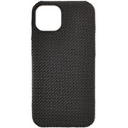 359804 [iPhone 13用 ケース Shell Case ブラック×レッド]