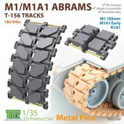 TR85048 1/35 現用 アメリカ陸軍 M1エイブラムス T156履帯 （金属ピン） [1/35スケール ディテールアップパーツ]