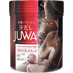 汗だし JUWA スパイシーウッドの香り 500g [バスソルト 炭酸 トウガラシエキス（保湿成分）配合]