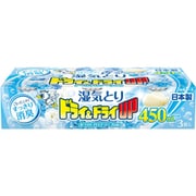 除湿剤 湿気とり 水とり 香り付き 消臭 ドライ&ドライUP ホワイトアロマソープの香り 450mL(3個入り)