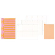 【限定】日記帳 ログッポ・日常幾何学ピンク EFD-809-652
