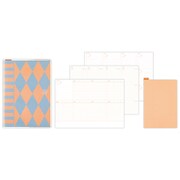 【限定】日記帳 ログッポ・日常幾何学ブルー EFD-809-669