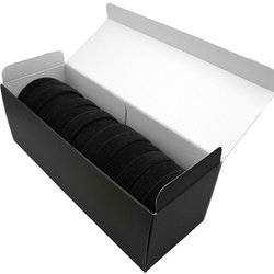eco箱（エコハコ） ラップストラップ 19.05mm×4.57m 14巻入 黒 BX-W15M-BK14