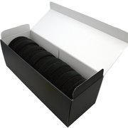 eco箱(エコハコ) ラップストラップ 19.05mm×4.57m 14巻入 黒 BX-W15M-BK14