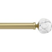 21018332240 [ヴィーナス カーテンロッド 91.4-182.9cm ゴールド]