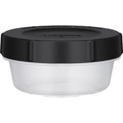 Myフードコンテナー 丸型 300ml ブラック KCRA300-BK