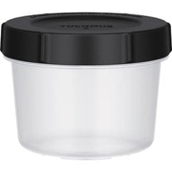 Myフードコンテナー 丸型 500ml ブラック KCRA500-BK