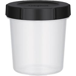 Myフードコンテナー 丸型 700ml ブラック KCRA700-BK