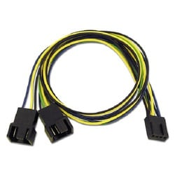 PWMファン用二股電源ケーブル 30cm CA-095A