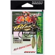 Worm230G マキサスブレードGold #1/0-2.5g