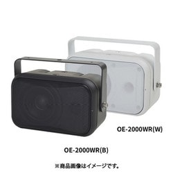 天吊形スピーカー 120mm フルレンジ 防水 ロー/ハイ・インピーダンス切替形 ブラック OE-2000WRB