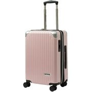スーツケース 拡張タイプ 旅行日数目安:3~4泊 40L/拡張時45L TSAロック搭載 機内持ち込み可 ピンクカーボン OD-0838-50