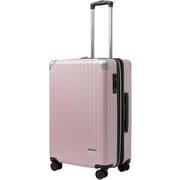 スーツケース 拡張タイプ 旅行日数目安:4~7泊 63L/拡張時72L TSAロック搭載 ピンクカーボン OD-0838-60