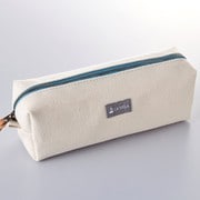 帆布ボックス型ペンケース キナリブルー VEL-BOX-23