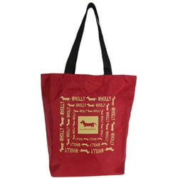 WHOLLY（ウォーリー）トートバッグ リバーシブル 3L09-02 レッド