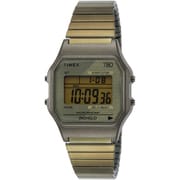 Classic Digital TIMEX 80 (タイメックス80) オリーブ ユニセックス メタルベルト 正規品 1年保証 TW2U94000