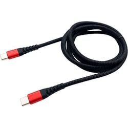 Type-C⇒Type-C充電通信ケーブル 1.2m レッド WZ-973RD