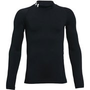 コールドギアアーマー ロングスリーブ モック シャツ CG ARMOUR LS MOCK 1366373 001 YSMサイズ [スポーツウェア トップス キッズ]