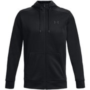 アーマーフリース フルジップ フーディー ARMOUR FLEECE FZ HOODIE 1373357 001 MDサイズ [ランニングウェア ジャケット メンズ]