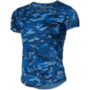 スピードストライド プリントTシャツ Speed Stride SS II 1373396 488 LGサイズ [ランニングウェア シャツ レディース]