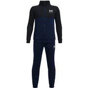 カラーブロック ニット トラックスーツ CB KNIT TRACK SUITS 1373978 Academy/Black/White(408) YMDサイズ [キッズ ジャージ上下 ボーイズ]