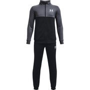 カラーブロック ニット トラックスーツ CB KNIT TRACK SUITS 1373978 Black/White(001) YXSサイズ [キッズ ジャージ上下 ボーイズ]