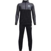 カラーブロック ニット トラックスーツ CB KNIT TRACK SUITS 1373978 Black/White(001) YSMサイズ [キッズ ジャージ上下 ボーイズ]