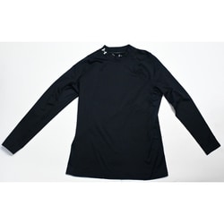 コールドギア フィッティド ロングスリーブ モックシャツ CG Fitted LS Mock 1375334 001 MDサイズ [ゴルフ シャツ メンズウェア]