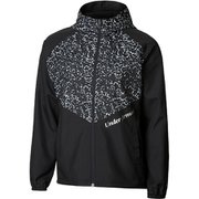 メッシュ ウーブン フルジップ フーディー MESH WOVEN FZ HOODIE 1375431 Black(001) LGサイズ [ランニングウェア ジャケット レディース]