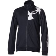 トラックジャケット TRACK JACKET 1375484 Black/White(001) YMDサイズ [アウトドア トレーニングジャケット キッズ]