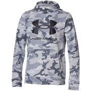アーマーフリース カモプリント フーディー FLEECE CAMO HOODIE 1375979 011 YMDサイズ [アウトドア フリース キッズ]