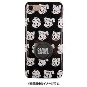 OSAMU GOODS(オサム グッズ) Galaxy S20+ 用 スマートフォンケース リング付 FACES BLACK