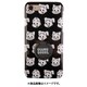 OSAMU GOODS（オサム グッズ） Galaxy Feel 2 用 スマートフォンケース リング付 FACES BLACK