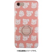 OSAMU GOODS（オサム グッズ） Xperia 10II 用 スマートフォンケース リング付 FACES PINK