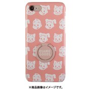 OSAMU GOODS(オサム グッズ) Xperia Ace 用 スマートフォンケース リング付 FACES PINK