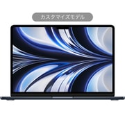 MacBook Air 13インチ M2チップ（8コアCPU/10コアGPU）/24GBユニファイドメモリ/SSD 1TB/デュアルUSB-Cポート搭載35Wコンパクト電源アダプタ/Touch ID搭載バックライトMagic Keyboard - 日本語（JIS）/カスタマイズモデル（CTO） ミッドナイト [Z1610004J]