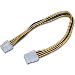 EPS12V用 電源延長ケーブル 30cm PX-004C