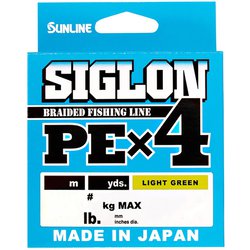 シグロン PE×4 ライトグリーン 150m 20Lb/＃1.2 [ライン シーバス用]