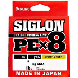 シグロン PE×8 ライトグリーン 200m 0.6号 [ライン シーバス用]